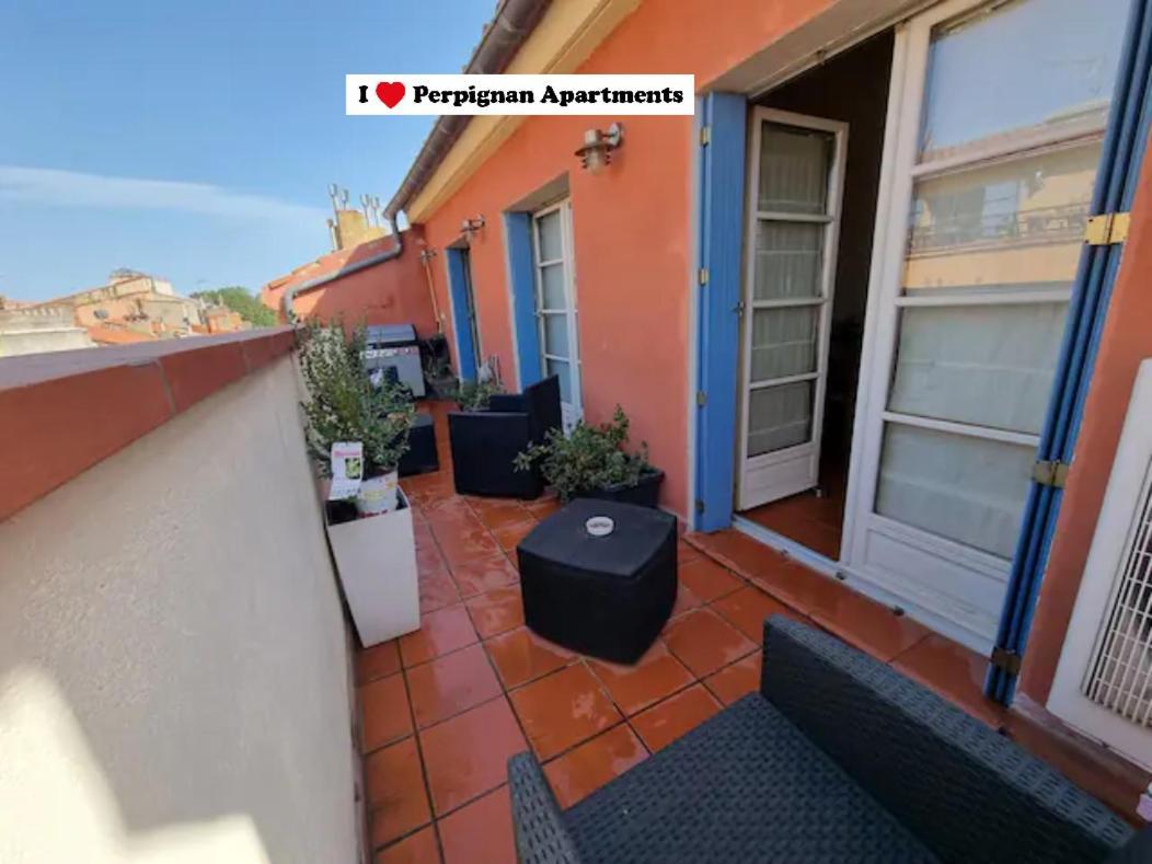 I Love Perpignan Duplex Terrasse 外观 照片